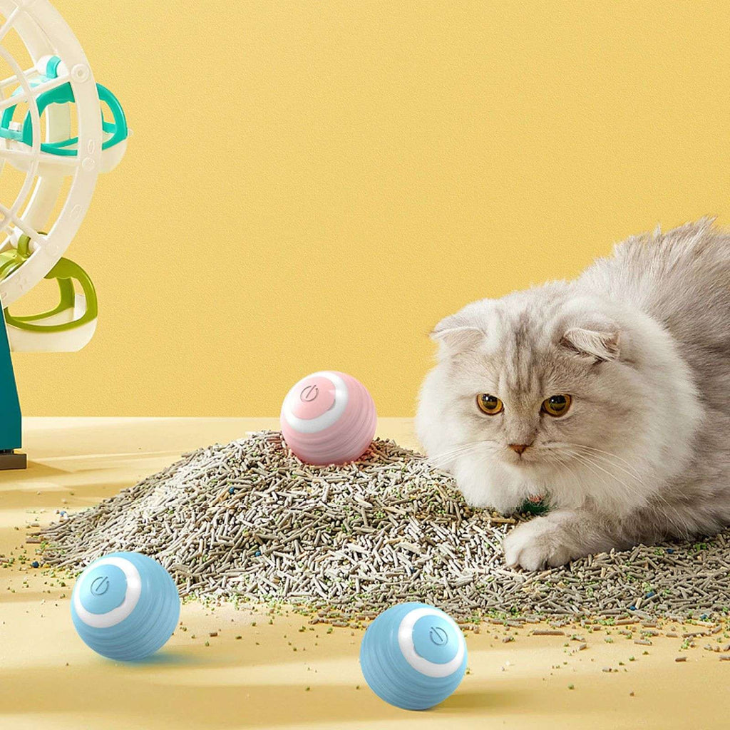 Interactive Smart Rolling Ball for Pets