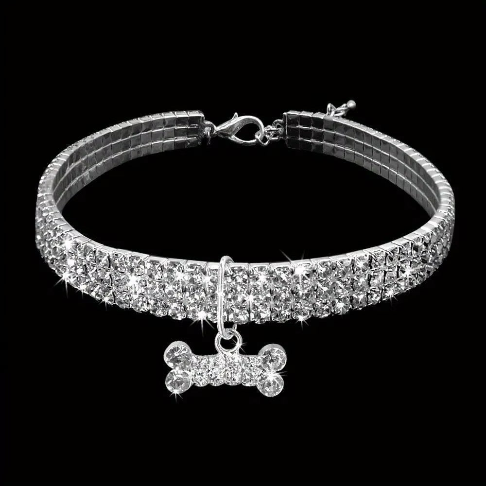 Luxury Rhinestone Dog Collar