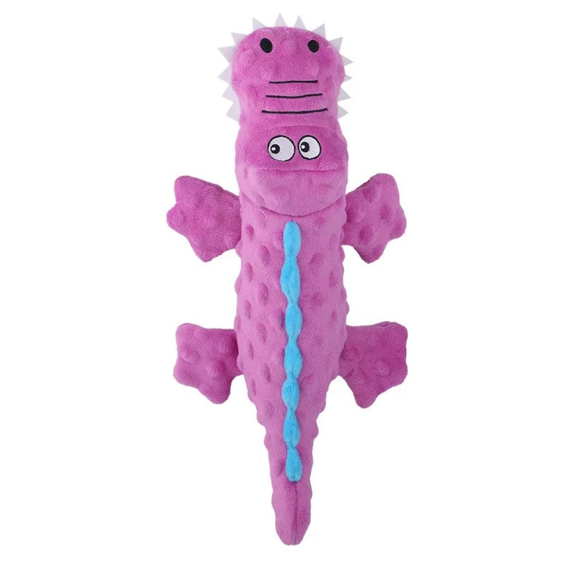 Plush Crocodile Squeaky Toy for Dogs