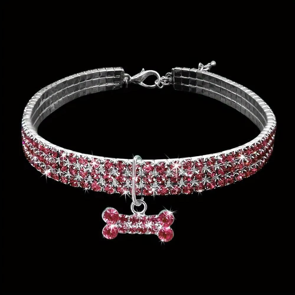 Luxury Rhinestone Dog Collar