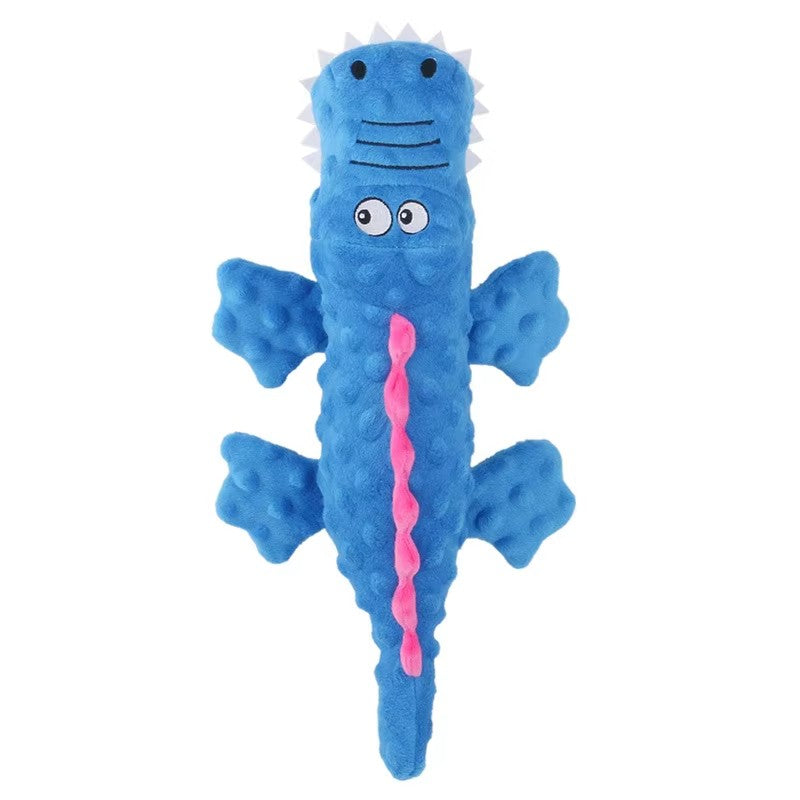Plush Crocodile Squeaky Toy for Dogs