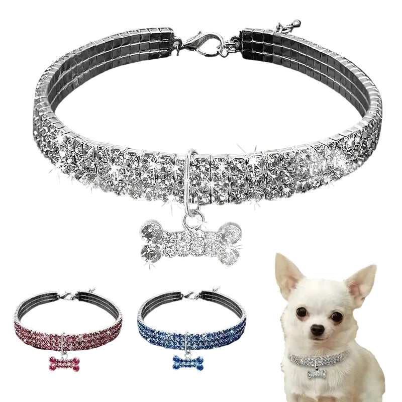 Luxury Rhinestone Dog Collar