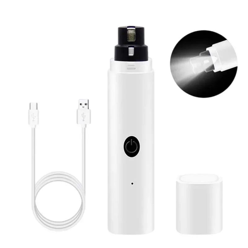 Pet Nail Grinder with LED Light