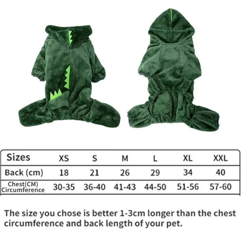 Dinosaur Costume for Cats