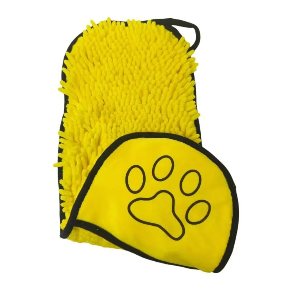 Pet Bath Glove Towel