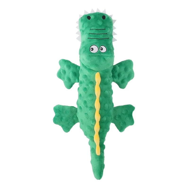 Plush Crocodile Squeaky Toy for Dogs