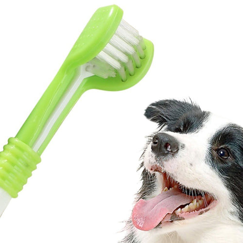 3-Sided Dog Toothbrush